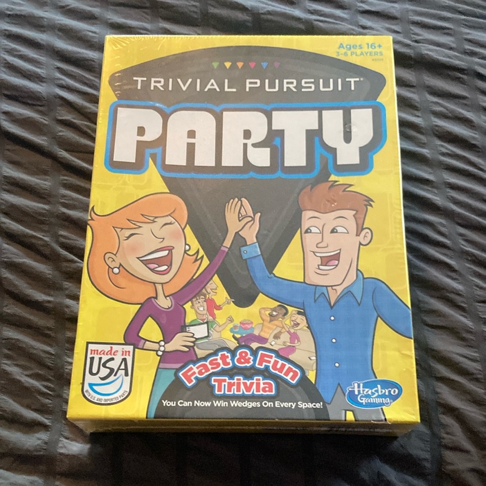 Trivial Pursuit Party Game, Never Open